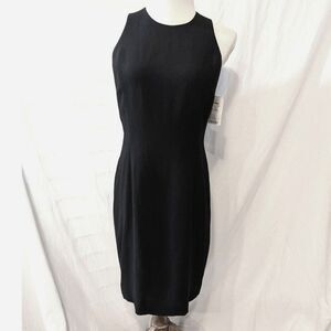 Jones New York Black Sheath Dress, size 8P
